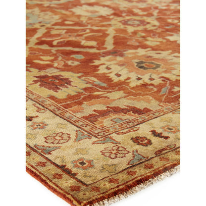 Antique Weave Serapi 8340 Rug by Exquisite Rugs in red, ivory. Made from new zealand wool in a unique style.