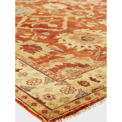 Antique Weave Serapi 8340 Rug by Exquisite Rugs in red, ivory. Made from new zealand wool in a unique style.