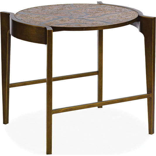 Flow Occasional Table by Maitland-Smith. Made from unique in a transitional style.