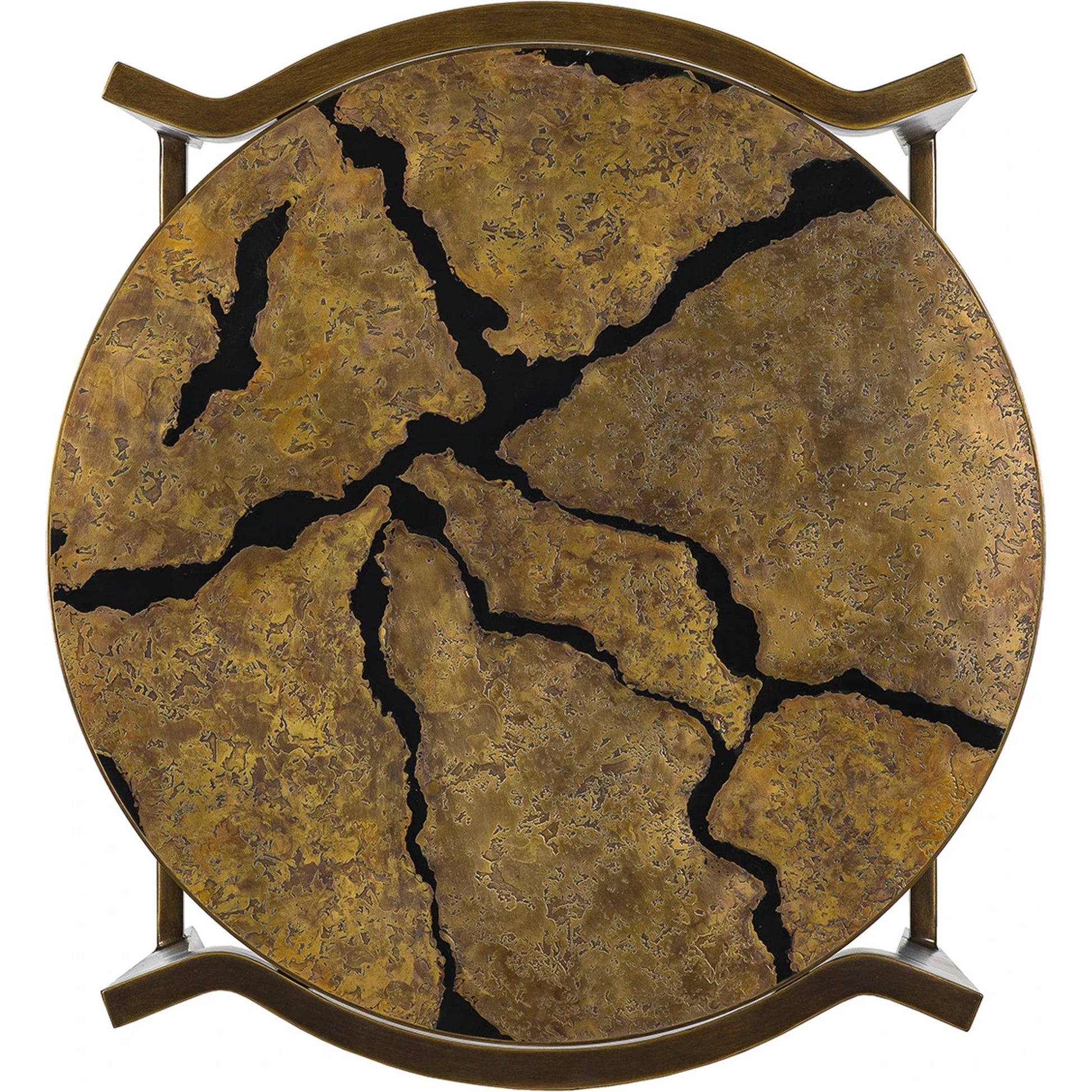 Flow Occasional Table by Maitland-Smith. Made from unique in a transitional style.