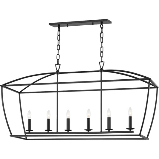 Bryant Linear Pendant by Hudson Valley. Made from steel in a modern style.