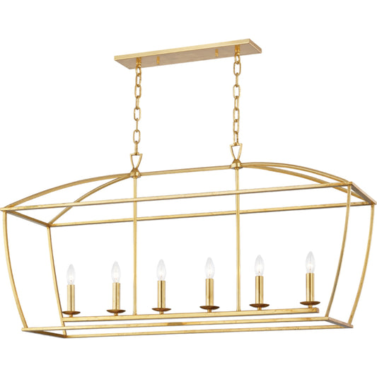 Bryant Linear Pendant by Hudson Valley. Made from steel in a modern style.