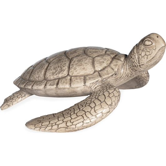 Shelldon Tortoise Accessory by Maitland-Smith in grey. Made from unique in a coastal style.