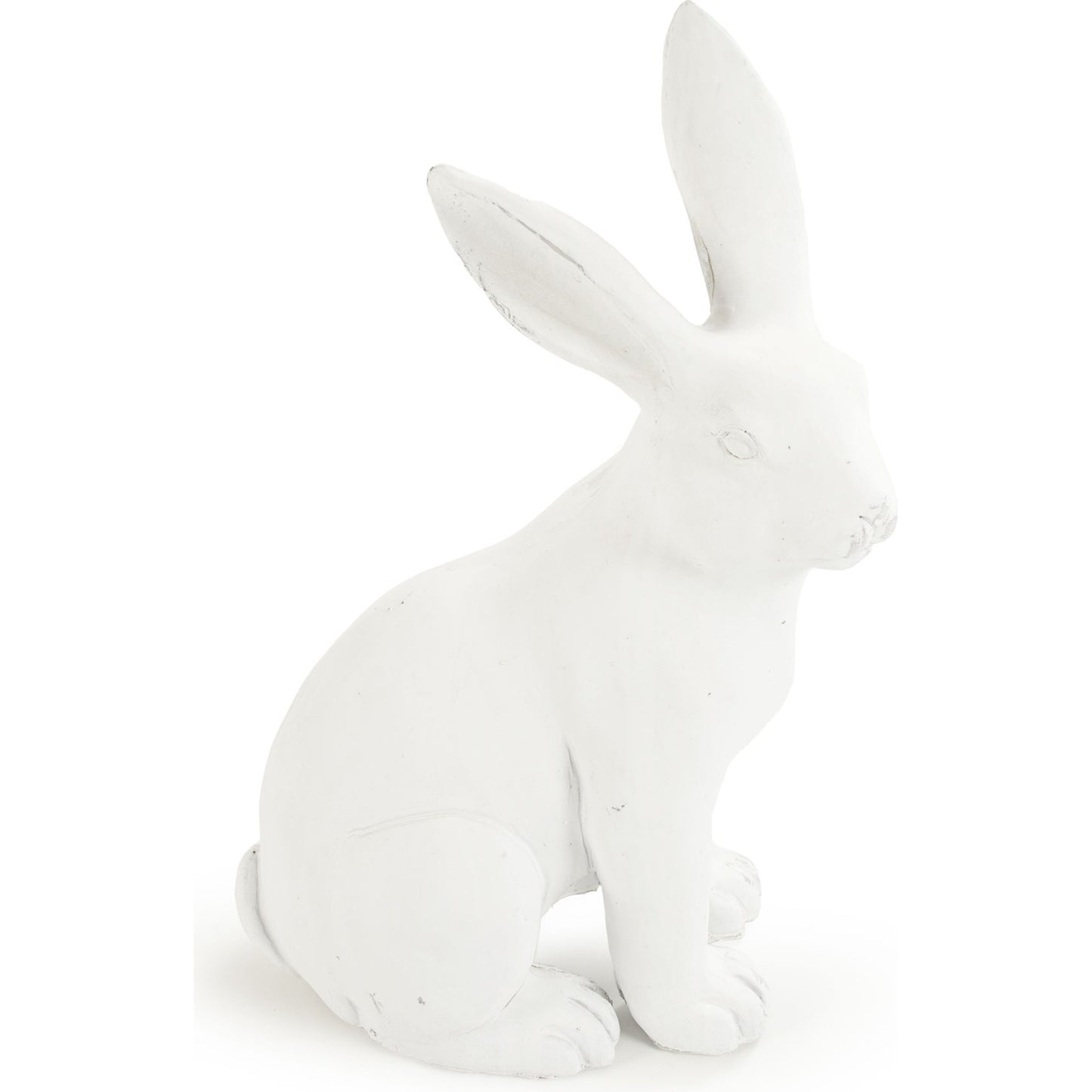 004 S-338156 | Additional Silo | Right Facing Rabbit by Zentique in off-white and polyresin. Made from polyresin in a modern style.