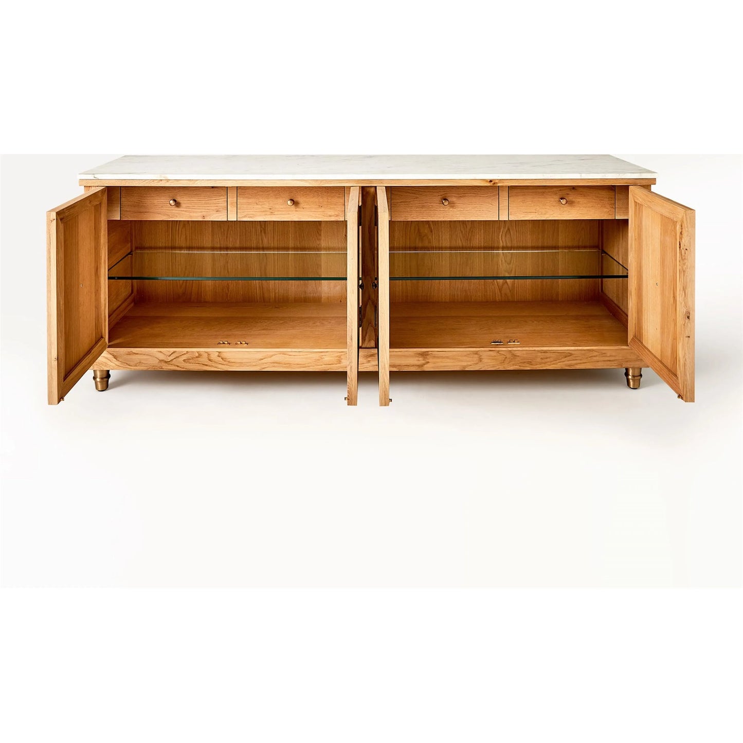 002 SI-2323461 | Additional Silo | Directoire Console by Global Views in natural, red and marble. Made from unique in a transitional style.