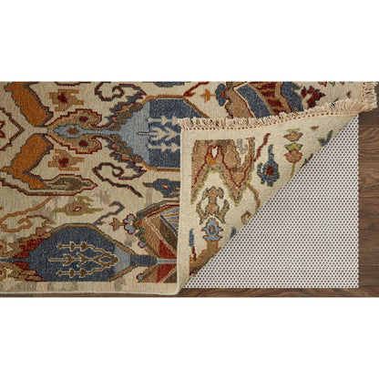 Leylan Transitional Ikat Rug - 0563F by Feizy. Made from unique in a unique style.