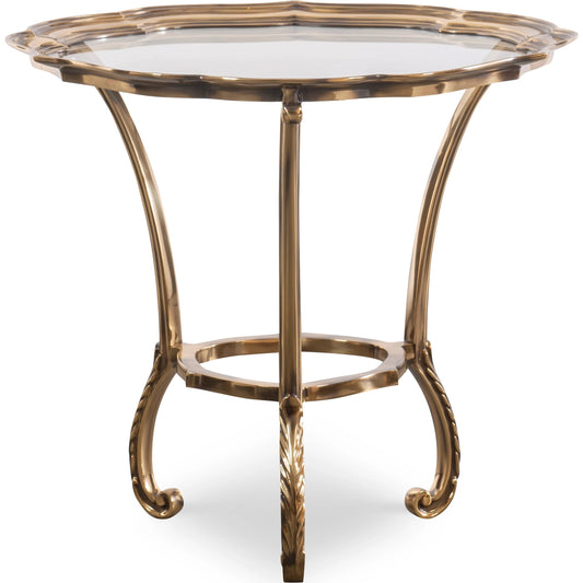 001 SI-2015879 | Additional Silo | Chiara Side Table by Maitland-Smith. Made from unique in a traditional style.