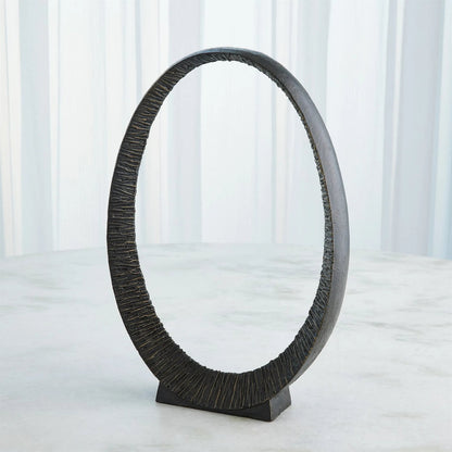 Orion Sculpture by Global Views in bronze. Made from unique in a modern style.