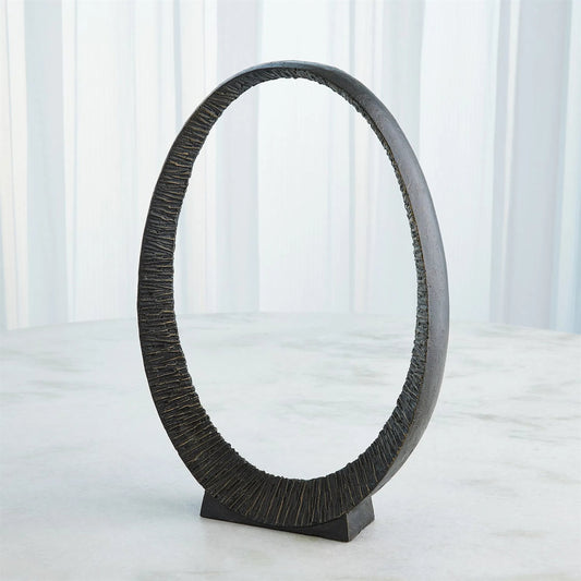 Orion Sculpture by Global Views in bronze. Made from unique in a modern style.