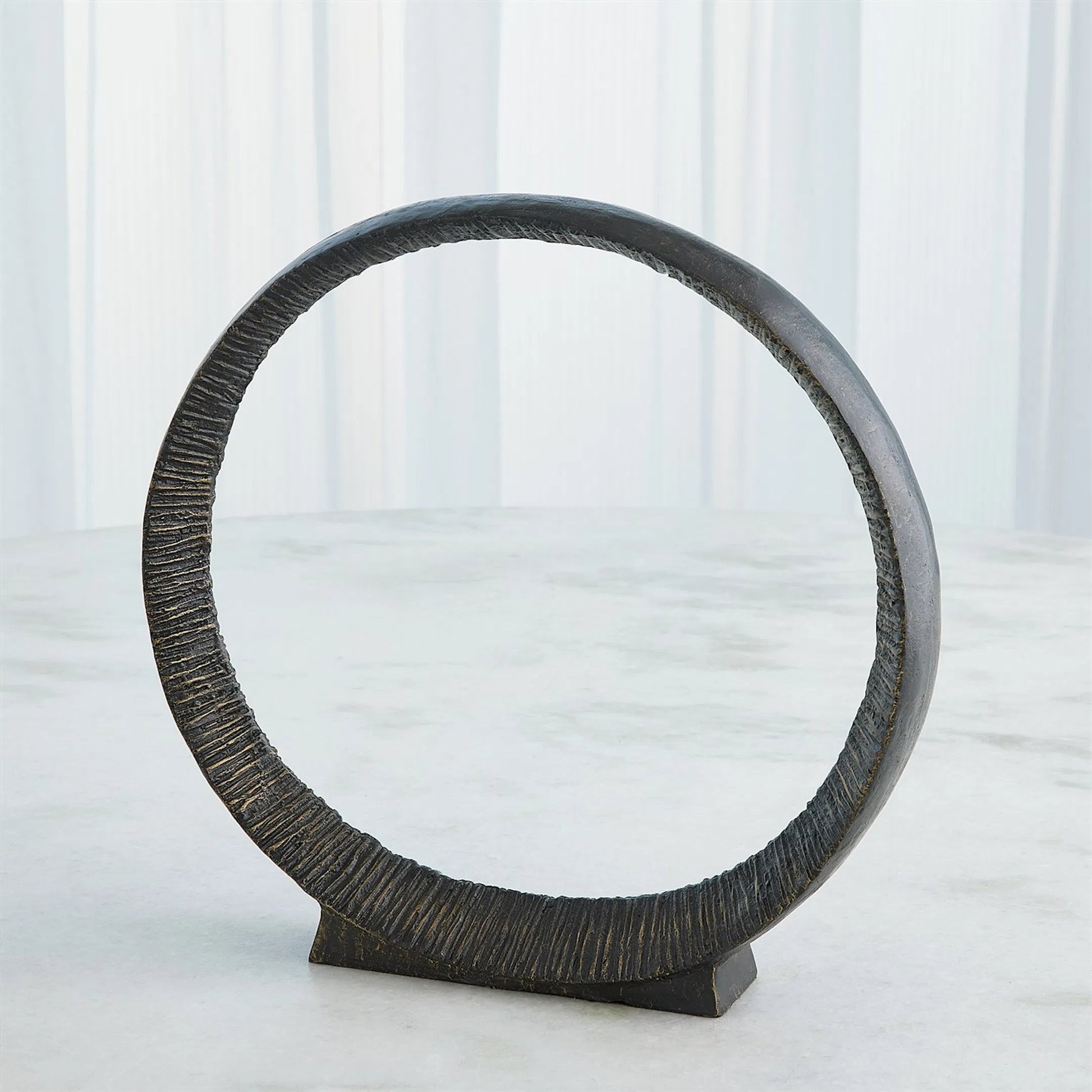 Orion Sculpture by Global Views in bronze. Made from unique in a modern style.