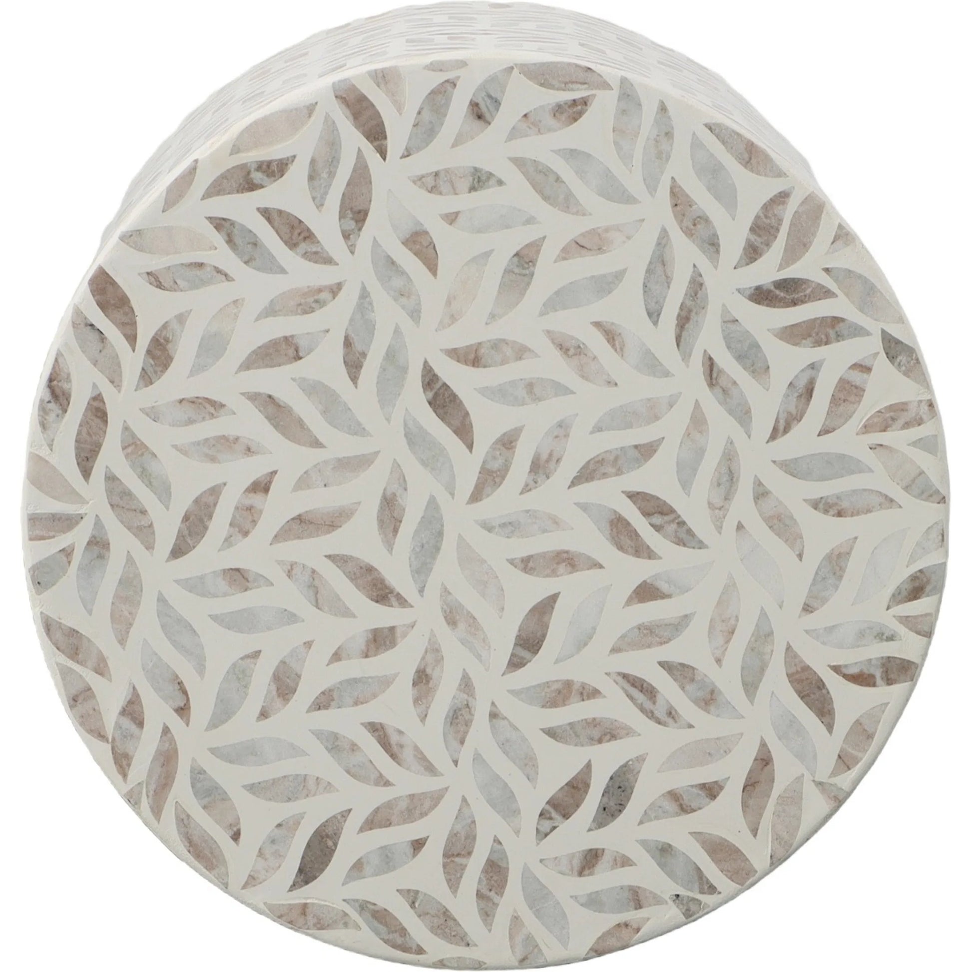 Toranto Stone Side Table by Maitland-Smith. Made from unique in a modern style.