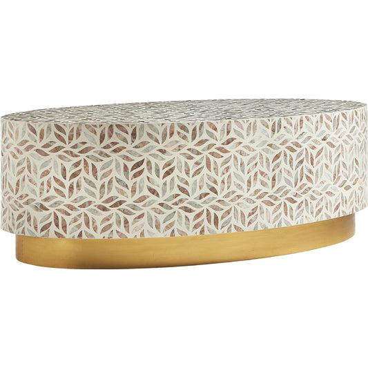 Toranto Stone Cocktail Table by Maitland-Smith. Made from unique in a modern style.