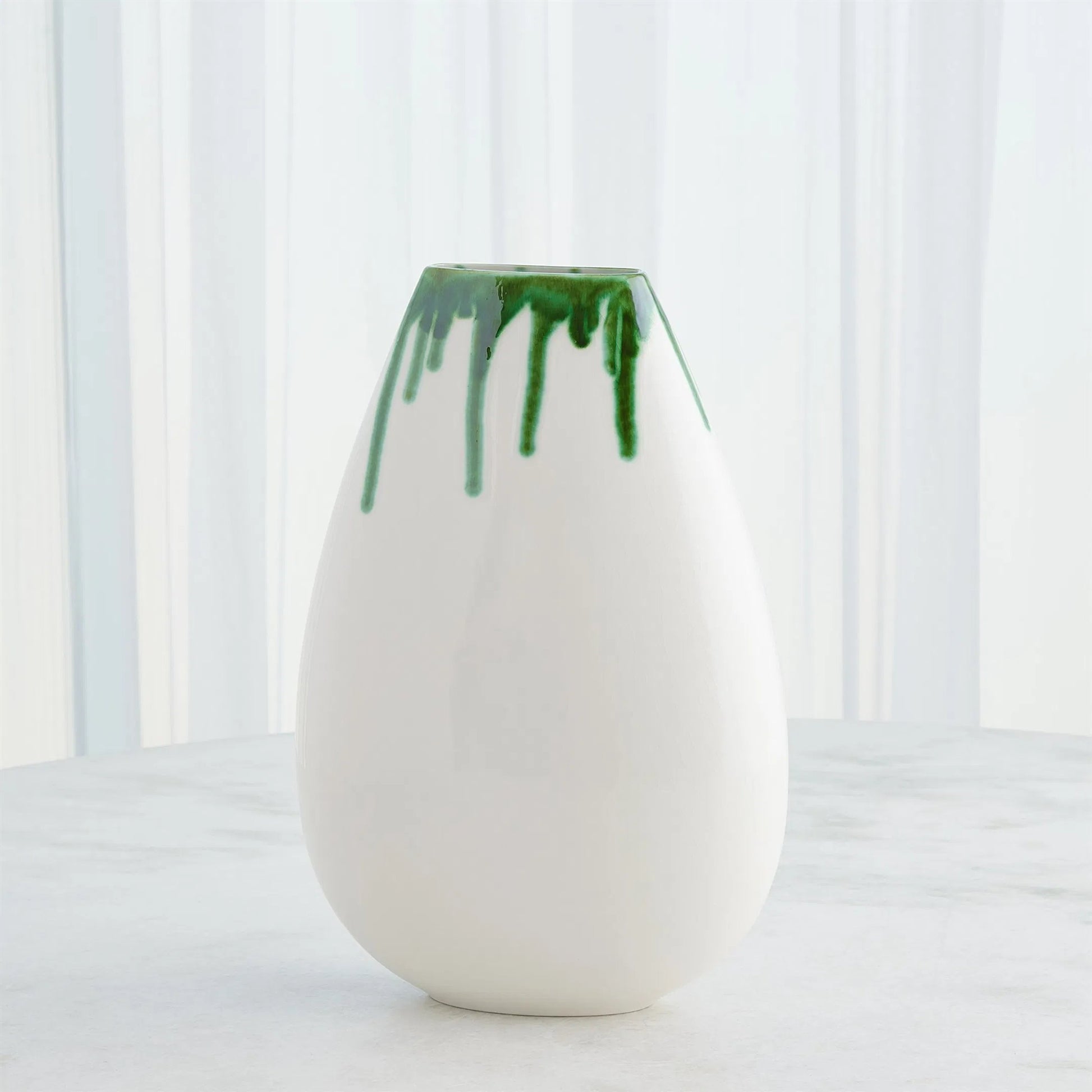 Giant Teardrop Vase by Global Views. Made from ceramic in a unique style.