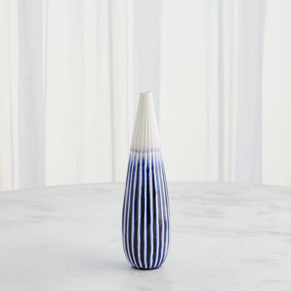 Furrow Taper Vase by Global Views. Made from ceramic in a modern style.