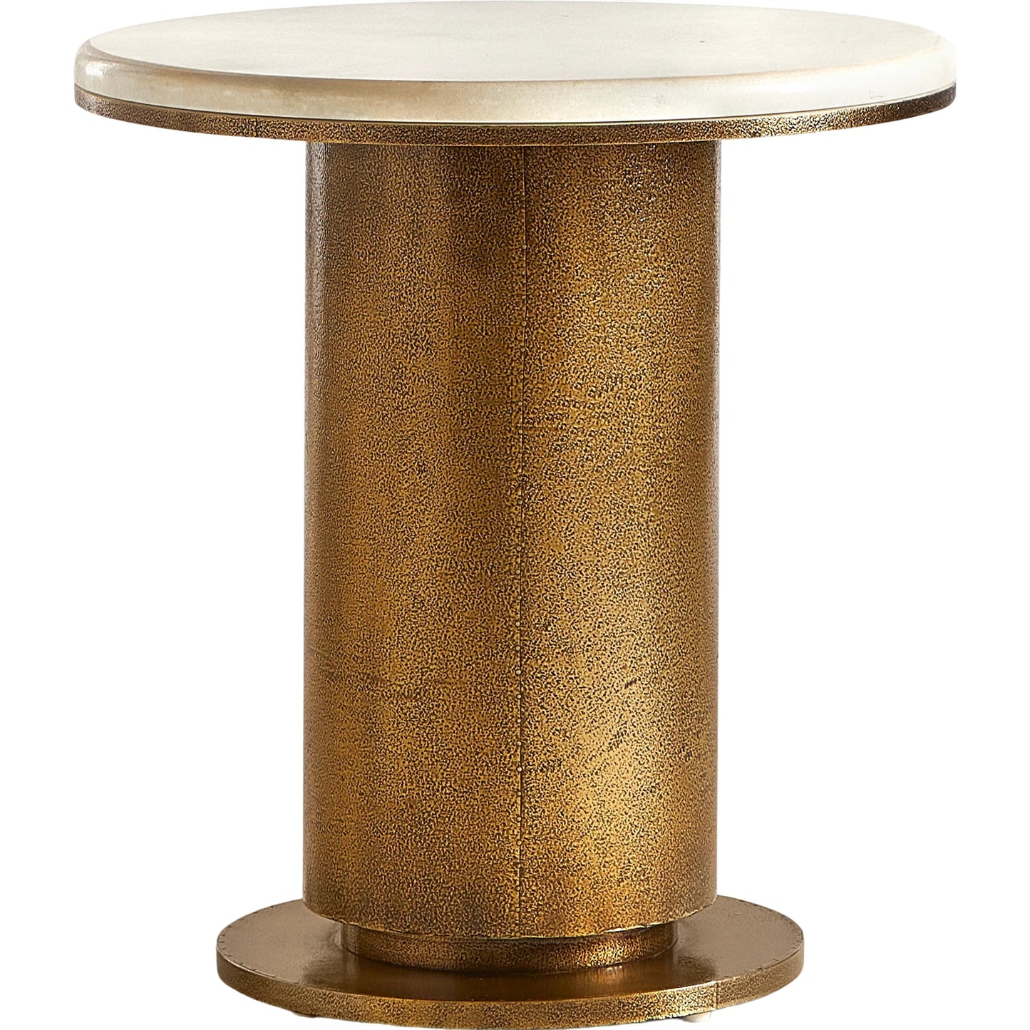 001 SI-2015889 | Primary Silo | Halo Side Table by Maitland-Smith. Made from unique in a transitional style.