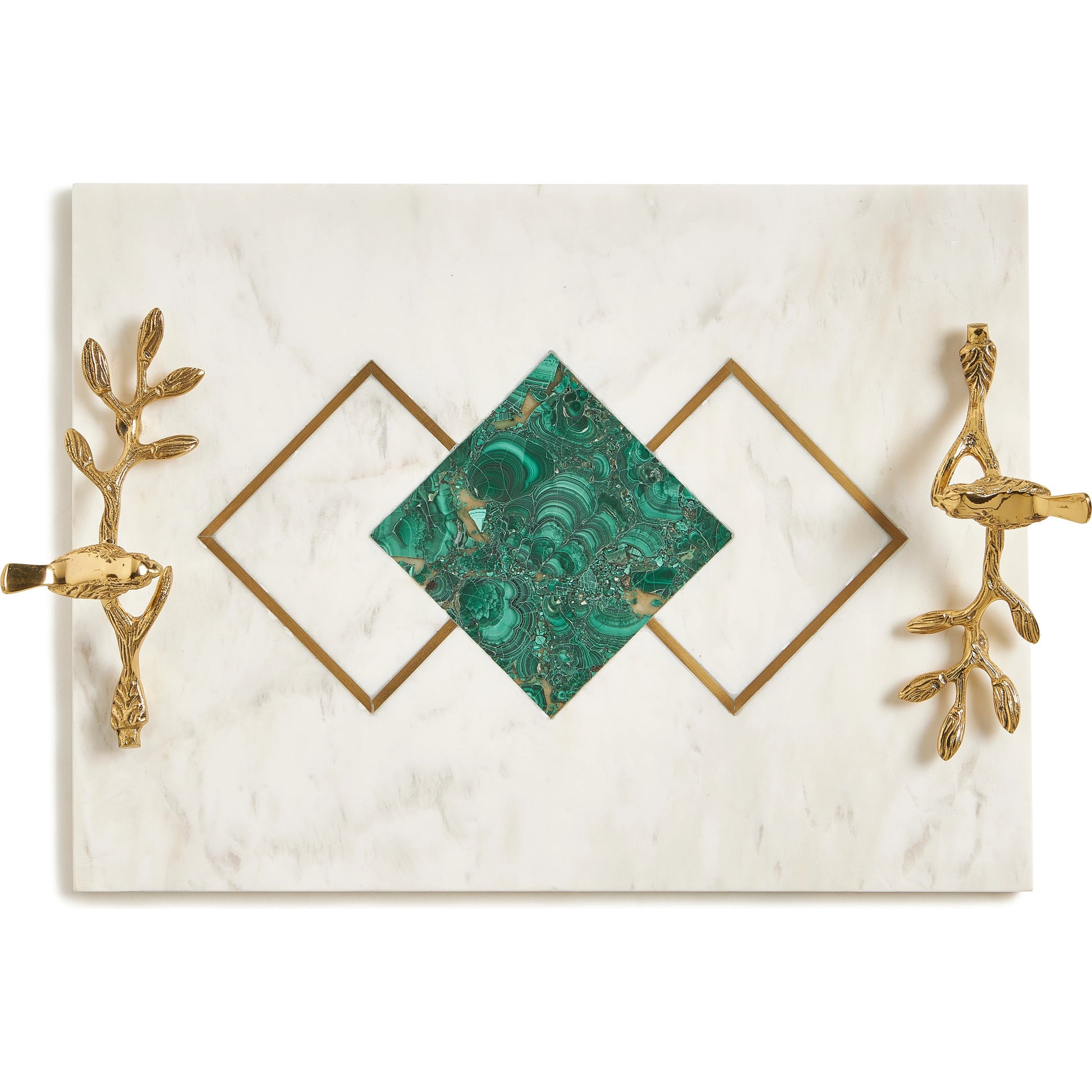 Sparrow Tray by Maitland-Smith in lapis. Made from unique in a modern style.