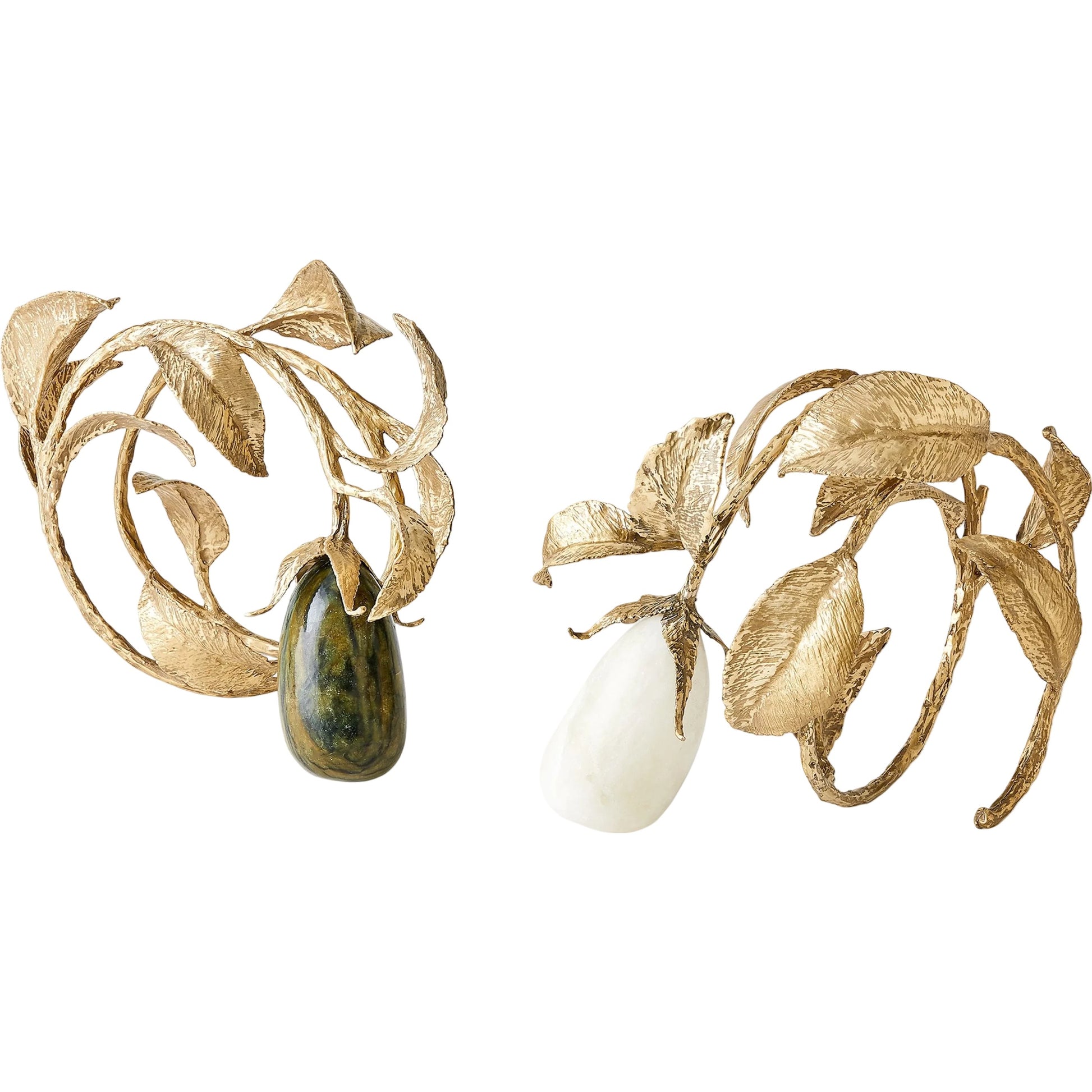 Stone Fruit Sculpture by Global Views. Made from unique in a modern style.