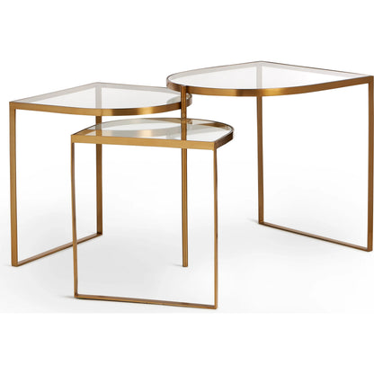 Clover Folding Table by Maitland-Smith. Made from unique in a modern style.