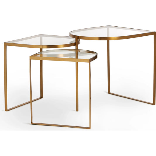 Clover Folding Table by Maitland-Smith. Made from unique in a modern style.