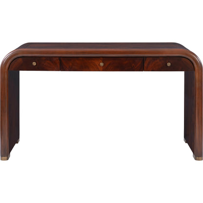 Albers Desk by Maitland-Smith in mahogany. Made from unique in a traditional style.