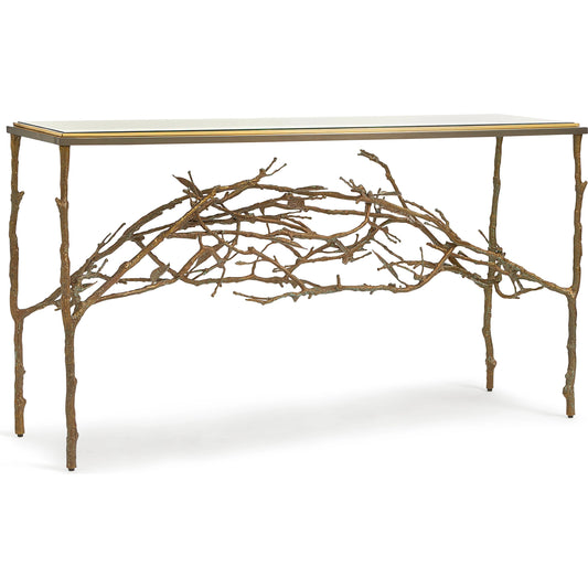 Twig Console Table by Maitland-Smith. Made from unique in a modern style.