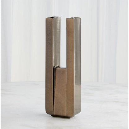 Metropolis Vase by Global Views. Made from earthenware in a rustic style.