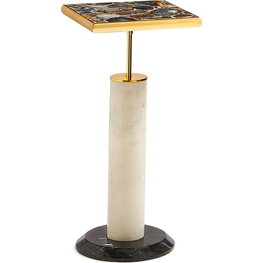Aquarius Side Table by Maitland-Smith. Made from unique in a modern style.