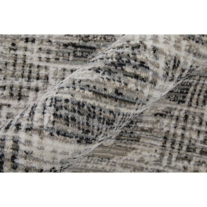 Sonora Rug - SNR39NYF by Feizy in gray, ivory. Made from polypropylene, polyester, viscose in a unique style.