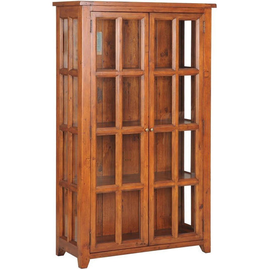 Irish Coast Display Cabinet by LH Imports in african dusk. Made from unique in a unique style.