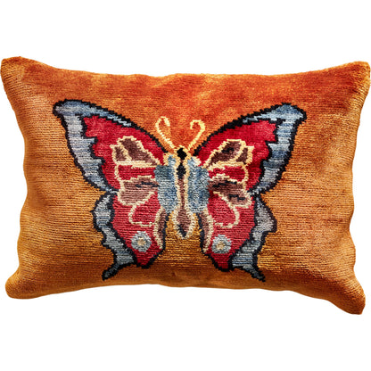 Butterfly Pillow by Maitland-Smith in gold, green. Made from unique in a cottage & farmhouse style.