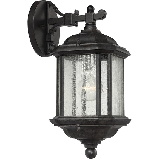 Kent One Light Outdoor Wall Lantern by Visual Comfort & Co.. Made from die cast aluminum in a unique style.