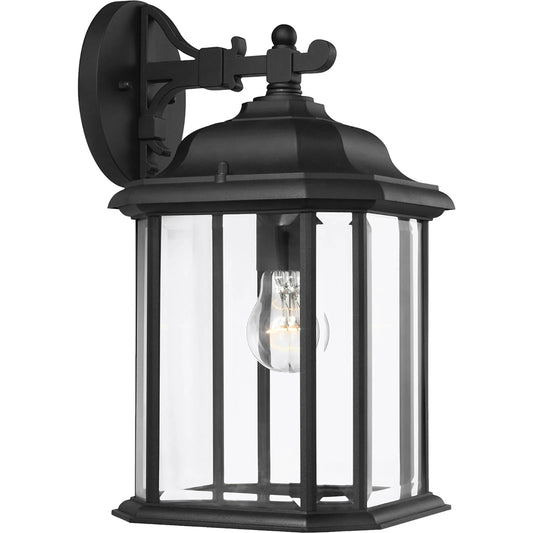 Kent One Light Outdoor Wall Lantern by Visual Comfort & Co.. Made from die cast aluminum in a unique style.