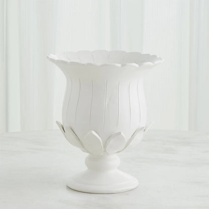 Blossom Vase by Global Views in natural. Made from earthenware in a modern style.