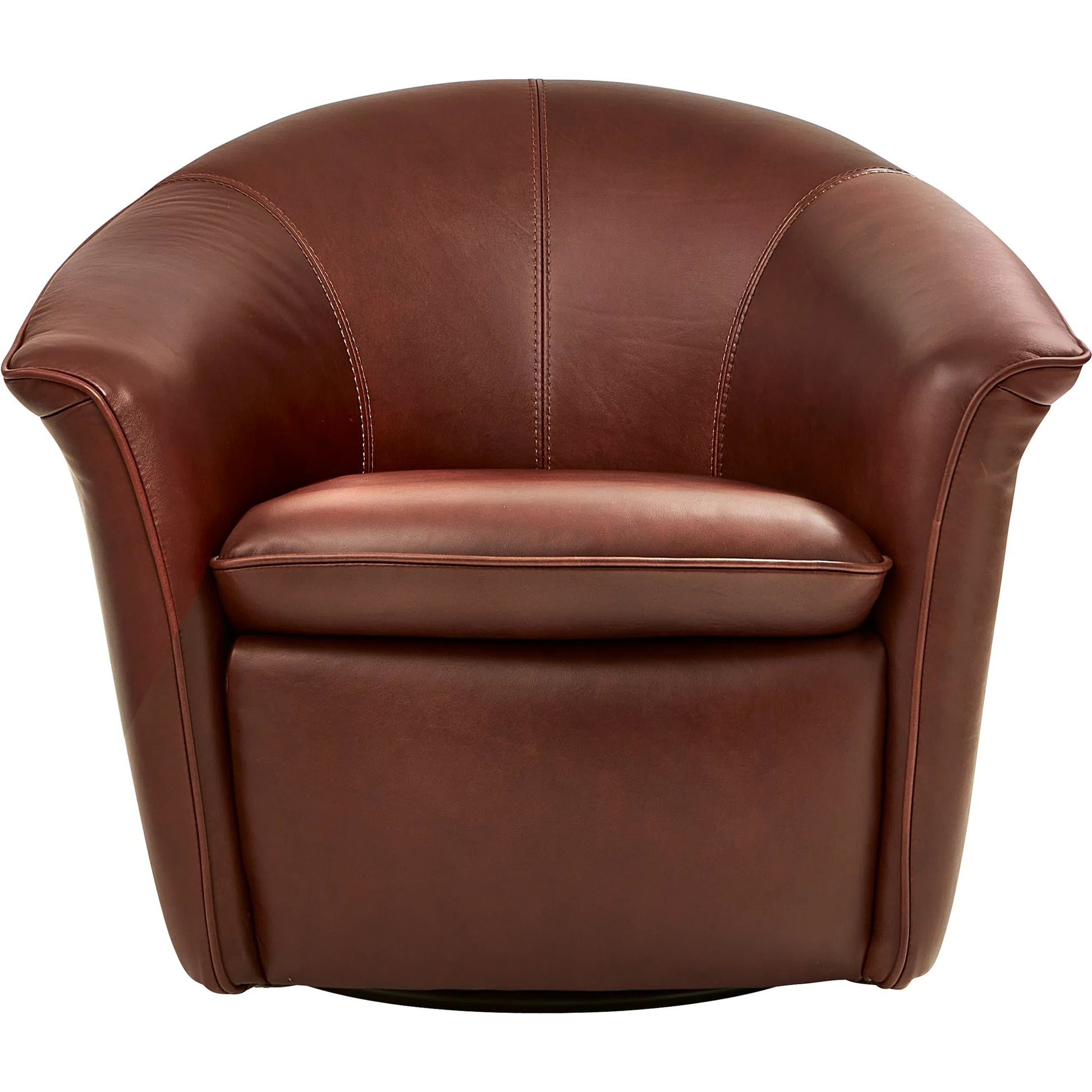 Scoop Swivel Chair by Maitland-Smith. Made from unique in a unique style.