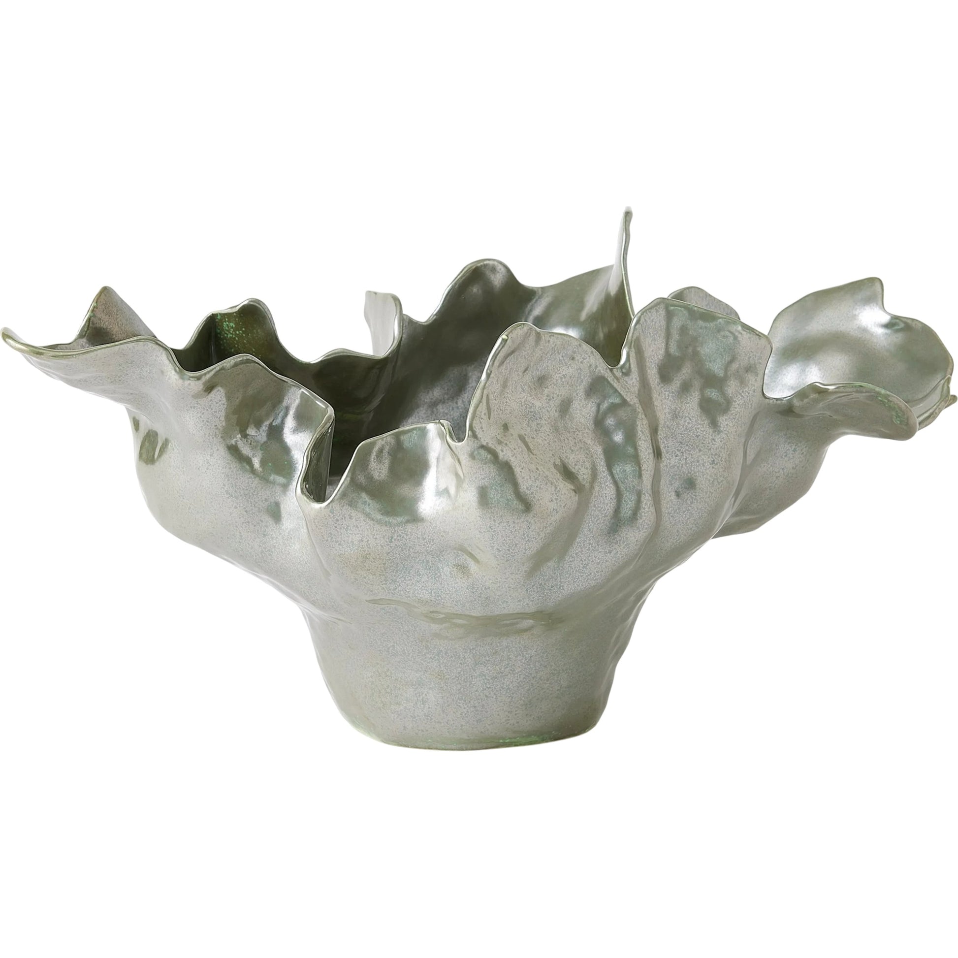 Meteor Bowl by Global Views. Made from ceramic in a coastal style.