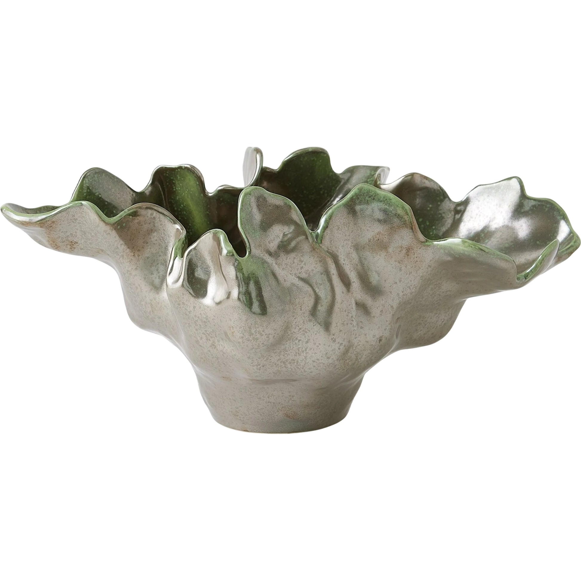 Meteor Bowl by Global Views. Made from ceramic in a coastal style.