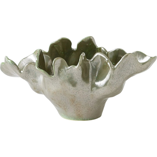 Meteor Bowl by Global Views. Made from ceramic in a coastal style.