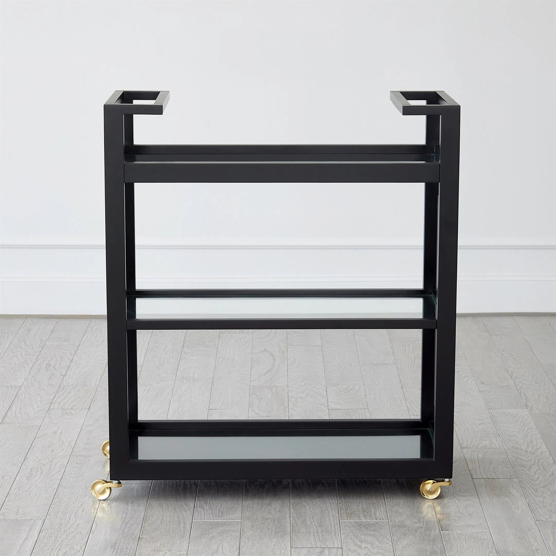 Grid Block Bar Cart by Global Views. Made from unique in a transitional style.