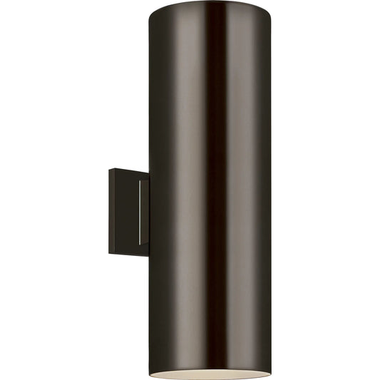 Outdoor Cylinders Large 2 LED Wall Lantern by Visual Comfort & Co.. Made from aluminum in a unique style.