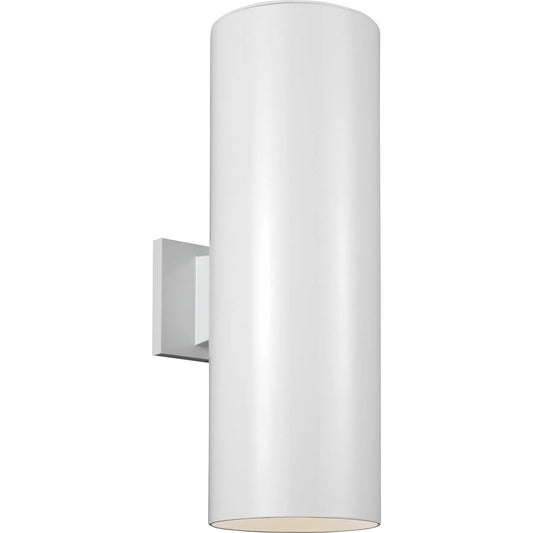 Outdoor Cylinders Large 2 LED Wall Lantern by Visual Comfort & Co.. Made from aluminum in a unique style.