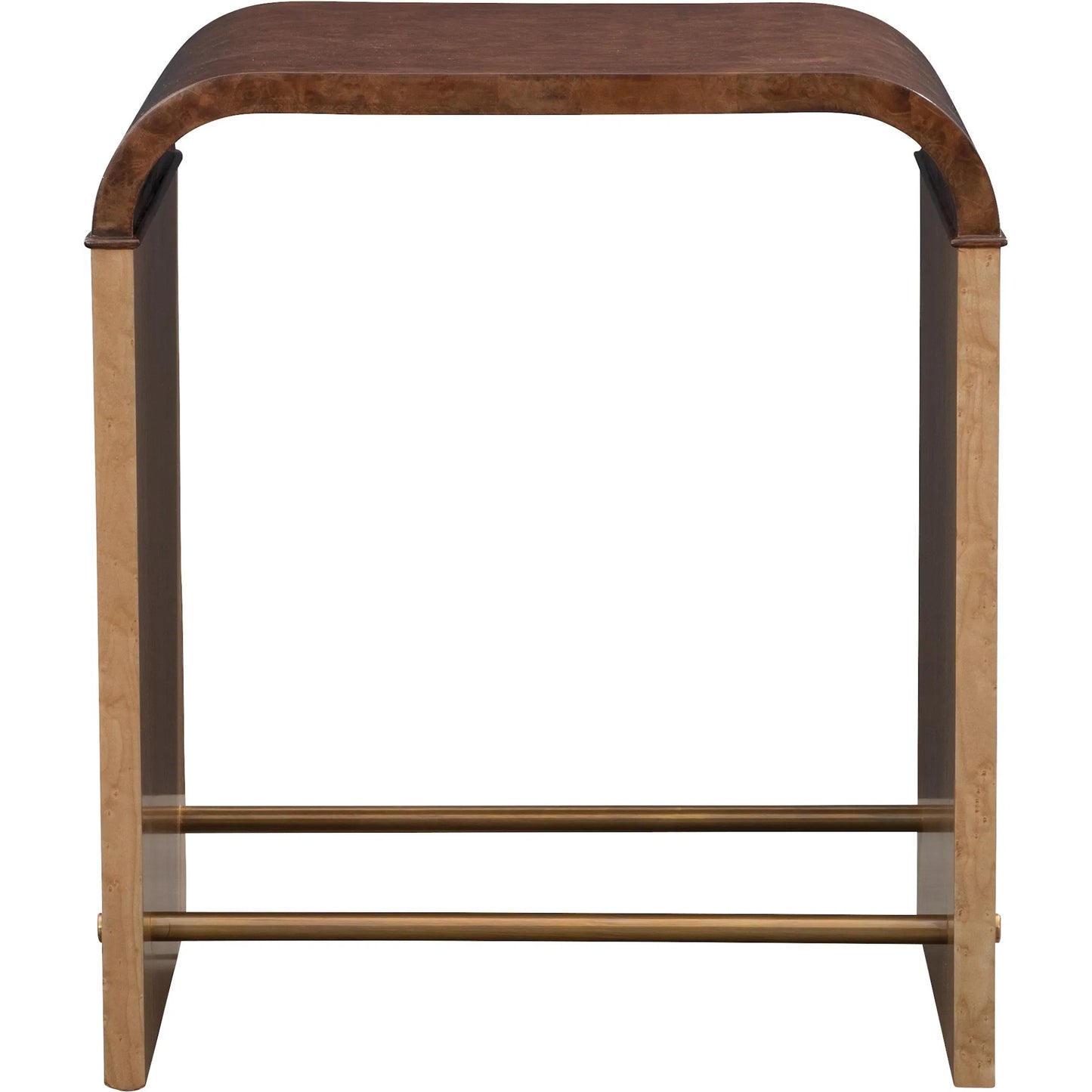 001 SI-2239010 | Primary Silo | Jaguar Side Table by Maitland-Smith in walnut burl, birdseye maple. Made from unique in a unique style.