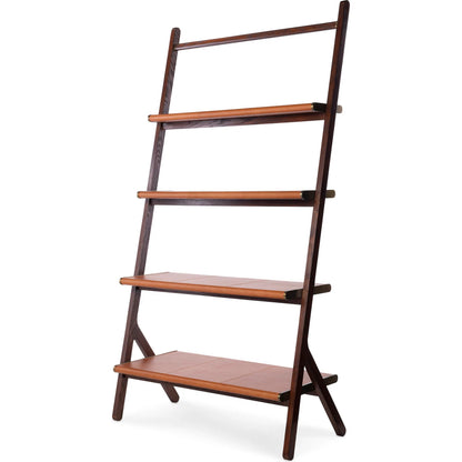 Shiloh Book Shelf by Maitland-Smith in english walnut. Made from unique in a transitional style.