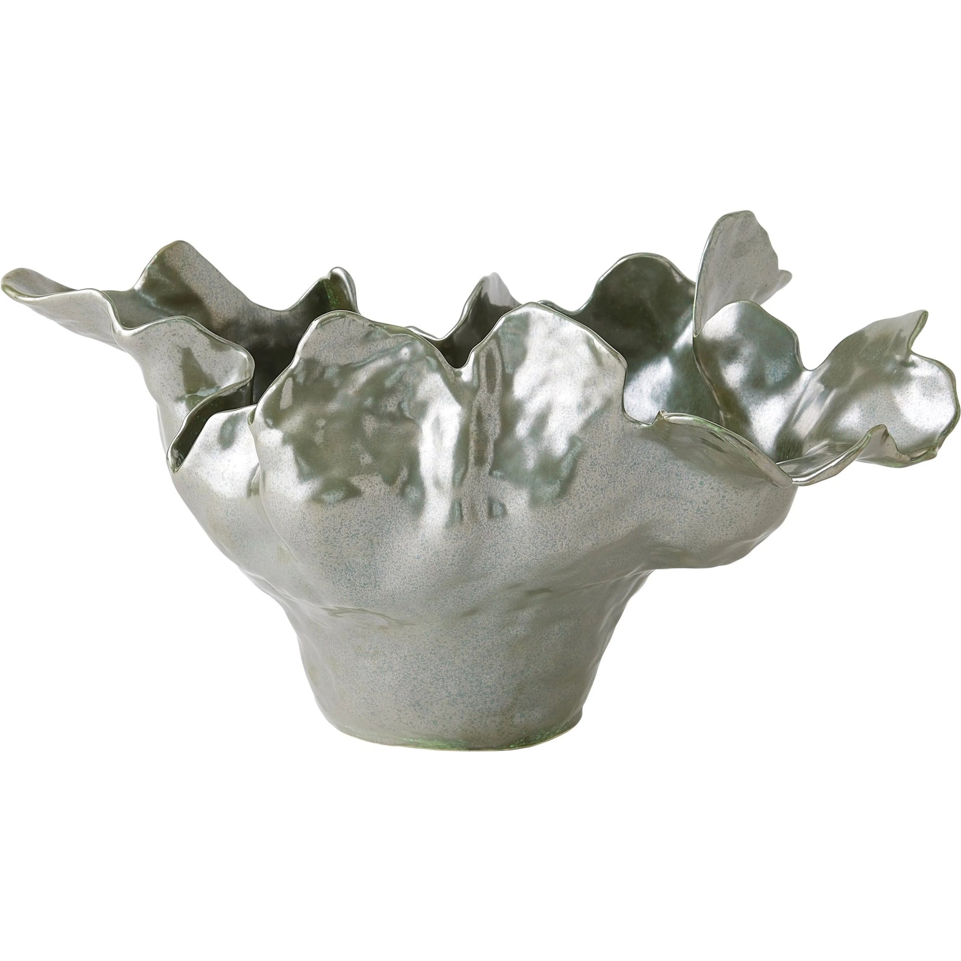 Meteor Bowl by Global Views. Made from ceramic in a coastal style.