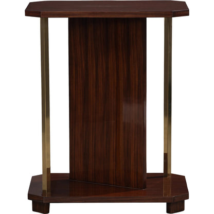 Beirut Side Table by Maitland-Smith in rosewood. Made from unique in a traditional style.