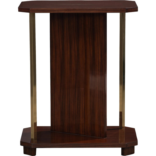 Beirut Side Table by Maitland-Smith in rosewood. Made from unique in a unique style.