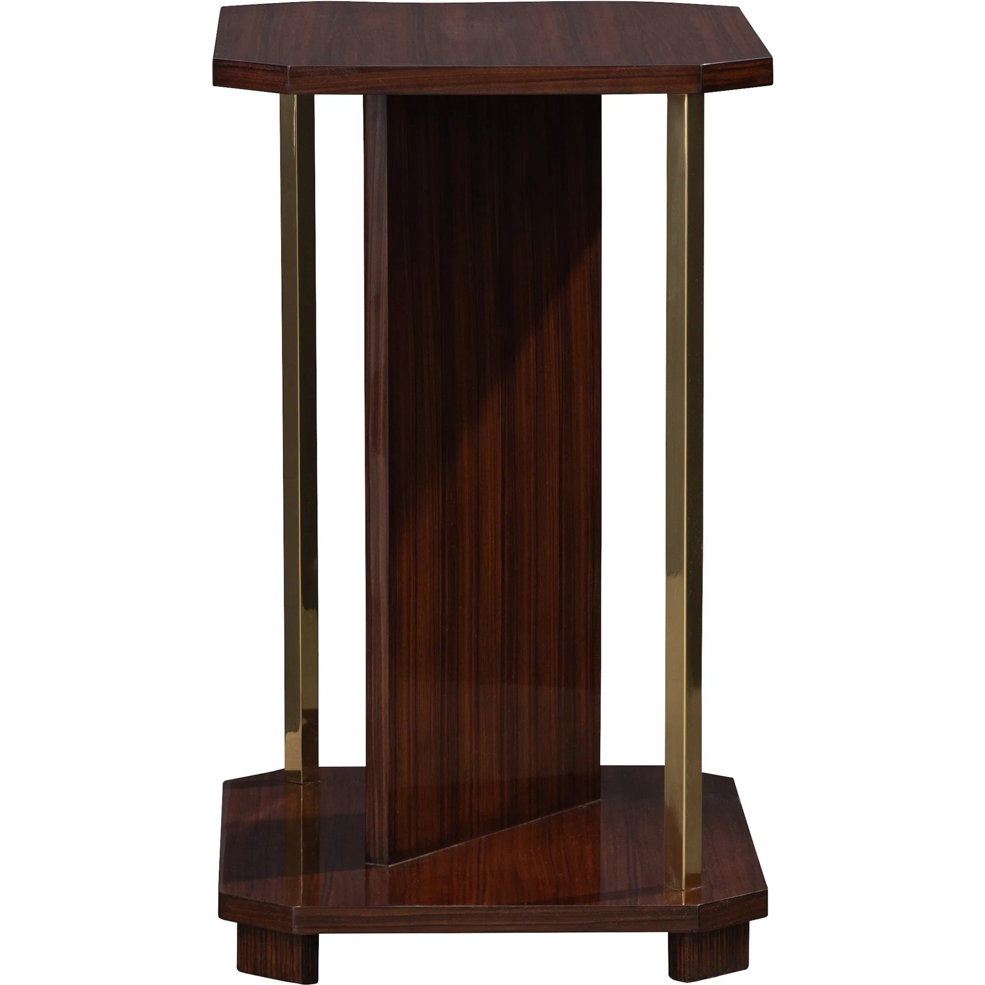 Beirut Side Table by Maitland-Smith in rosewood. Made from unique in a traditional style.