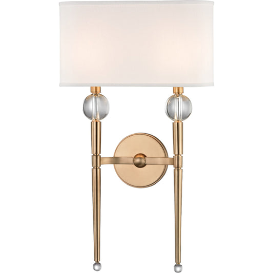 Rockland Wall Sconce by Hudson Valley. Made from steel in a transitional style.