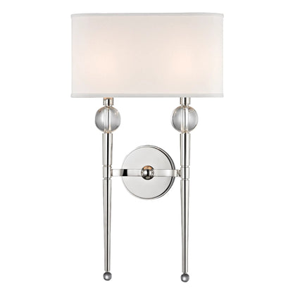 Rockland Wall Sconce by Hudson Valley. Made from steel in a transitional style.