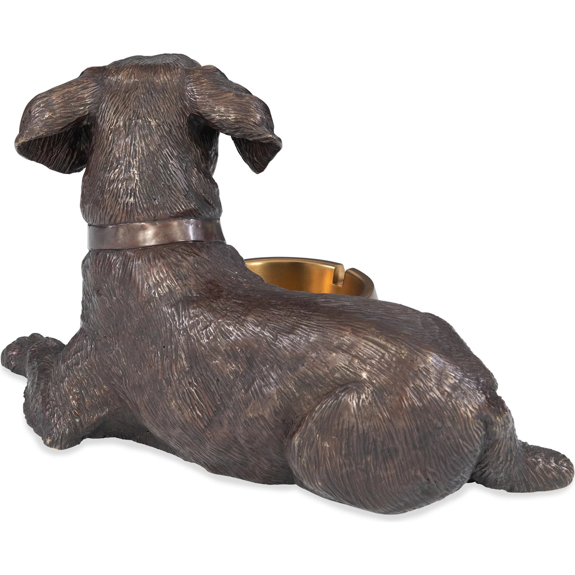 Labrador Card Holder by Maitland-Smith in dark bronze. Made from unique in a unique style.