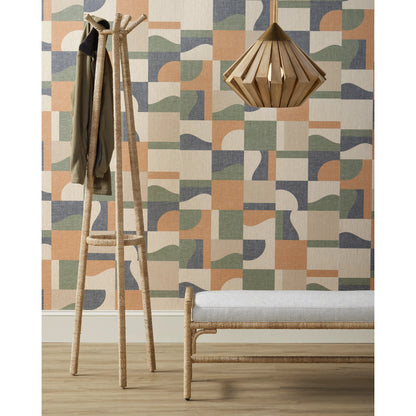 Plunge Pendant by Currey and Company in toffee, brass. Made from wrought iron, wood in a modern style.